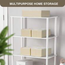 12pcs Foldable Drawer Organizer Boxes - Fabric Drawer Dividers Storage Boxes For Bras, Socks, Underwear, Ties, Wardrobe, Bedroom - Multicolor - View 10