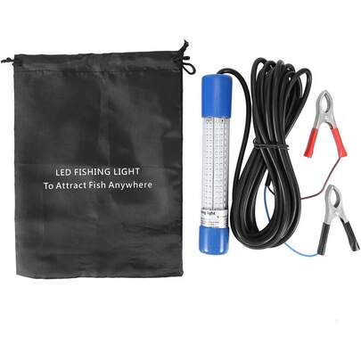 EstiloTendenciaTOPINCN Luz LED Para Pesca Submarina, Luz LED Para SeñUelo De Peces, LáMpara De Buceo De 12 V Con Clip De BateríA, 1000 LM, Luces De Pesca Sumergibles Impermeables IP68 Para PescarCalidad PremiumVersióN Mejorada