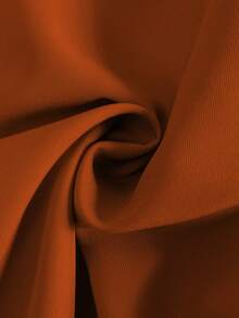 Elegant Women Blazer Slim Fit Single Breasted Long Sleeve Business Casual Jacket For Office - 桔紅 - 查看 3