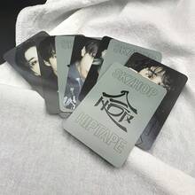 3-Inch SKZ K-Pop Photo Cards, Double-Sided Matte Finish, High-Quality English Printing, Ideal Gift For Fans, Photo Card Album