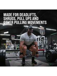 Weight Lifting Hooks (Pair), Heavy Duty Power Wrist Straps Hand Grip Support For Deadlifts, Pull Ups, Shrugs - Gym Gloves For Men And Women