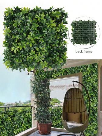 1/3 piezas Pared de seto de boj artificial, flores artificiales, 25cm/10in, plantas artificiales, corona de boj, corona de buxus, hecho de material de PE, decoración de jardín, decoración de dormitorio escolar y oficina, decoración de fiesta al aire libre, evento, fiesta de cumpleaños, decoración de entrada del hogar, hotel, restaurante, sala de estar, dormitorio, fiesta de boda, cocina, jardín, Día de la Madre, decoración de temporada de bodas, decoración de primavera y verano, decoración de todas las estaciones