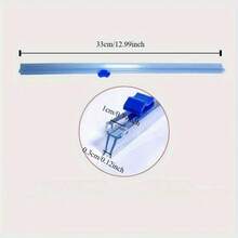 1/3Pcs Multifunctional Reusable Plastic Wrap Bidirectional Cutter, Easy-To-Replace Tear-Free Plastic Cutting Strip, Cutting Tool For Plastic Wrap/Aluminum Foil/Baking Paper, Kitchen Storage Accessory, Convenient To Use And Store, Without Plastic Wrap Container Box