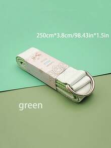 250cm*3.8cm Yoga Stretch Strap, Yoga Stretching Band, Resistance Band, Yoga Strap, Extra Long Fabric Rope For Stretching, Suitable For Stretching, Assisting Fixation, Yoga And Fitness Exercises, Dancing, Holiday Gift - Multicolor - View 12