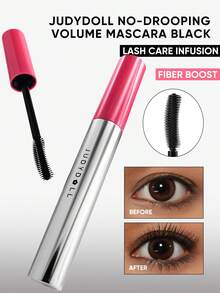 JUDYDOLL 不晕染浓密睫毛膏（黑色），防晕染、防水、防汗，具有浓密卷翘效果，精细刷头完美根根分明地刷出睫毛，适合日常、通勤、约会、运动等场合，持久妆效，易于卸除。 - 01 黑色 - 查看 1
