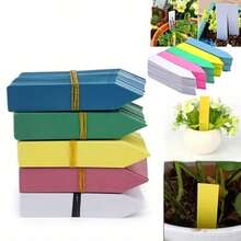 ​ 200/500PCS 5 Colors Reusable Plant Labels, Cute Arrow Garden Markers Set - Waterproof Plastic Plant Tags For Seedlings, Herbs, Succulents, Write-On With Marker, Garden Gift Idea - Multicolor - View 6