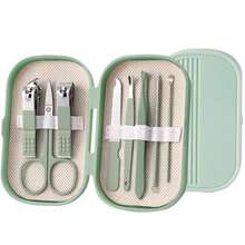 8/14 Pink Manicure Set Professional Pedicure Kit Nail Clippers Kit With Earwax Removal Tool And Nail File Nail Scissors, Eyebrow, Earpick- Durable And Portable Nail Care Tools For Fingernails And Toenails Grooming Kit With Travel Case - Multicolor - View 17