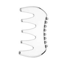 1 szt. Grube narzędzie do masażu Gua Sha ze stali nierdzewnej, wielofunkcyjne do masażu ciała, narzędzie do akupresury i relaksacji, bezzapachowe, odpowiednie do użytku domowego, może być podarowane jako prezent świąteczny dla rodziny, przyjaciół, kolegów z klasy, rodziców - Wielokolorowe - Zobacz 10