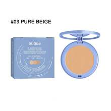 OUHOE Setting Powder: Flawless, Long-Lasting, Resistant, Ideal For Touch-Ups. Natural, Lightweight, And Breathable Setting Powder. - Beige - View 10