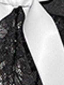 1PC Women's Sexy Lingerie Set, Cute And Sexy Lace Bunny Girl Lingerie Maid Passionate Uniform Temptation - 黑色 - 查看 5