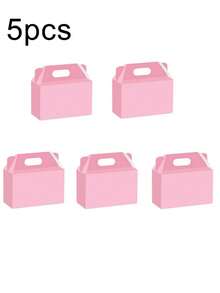 5-Piece Colorful Gift Box, Available In Multiple Colors, Suitable For Bridesmaid Invitations, Weddings, Birthday Gifts, Baby Showers And Other Parties, Valentine's Day Gifts, Valentine's Day Wrapping, Birthday Gifts, DIY Projects, Beauty Storage Boxes, Graduation Gift Wrapping, Wedding Party Decoration Boxes. Available In Purple, Pink, Blue, And Orange. - Multicolor - View 10
