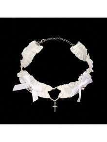 蝴蝶结、心形、铃铛、腿环、朋克风女装、蕾丝大腿饰品、颈带、项圈