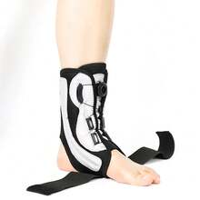 1 pièce Attelle de cheville, Attelle de cheville réglable pour hommes et femmes, stabilisante pour la course, le basket-ball, le volley-ball - Multicolore - Voir 6