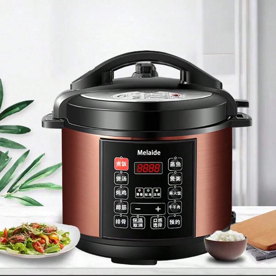 Melaide Olla a presión eléctrica CATEYE, multifunción inteligente, calentador de sopa, gachas, arroz, ollas a presión eléctricas inteligentes para el hogar, regalos de Halloween, regalos de Navidad