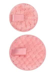 2片装可重复使用柔软卸妆棉，可机洗，适用于洗脸、卸妆，适合所有肤质 - 彩色 - 查看 14