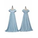 2202 Long Bridgeton Light Blue Long Dress