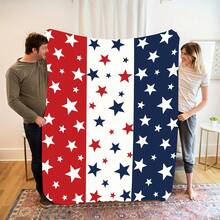 1PC 280gsm1pc American Deer Elk Camo Pattern Print Blanket, Cozy Fleece Throw Couch & Bed, Office Camping Travel Home Decor, Warm Comfort