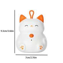 Automatic Lifting Teasing Ball Cat Toy - Indoor Cat Interactive Toy Without Holding (Random Lifting, Long Battery Life) - Orange - View 3
