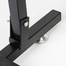 Triple Folding Multiple Guitar Holder Rack Stand, Suitable For Acoustic Guitars, Electric Guitars, Basses, And Banjos, Durable, Black Model - 黑色 - 查看 9