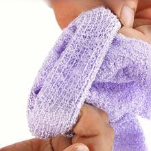 5Pcs Exfoliating Bath Gloves Soft Non Scratchy Colorful For Body Face Scrubbing Exfoliating Cleansing Shower Bath Accessories Playful Design Durable Material - 混合色 - 查看 6