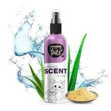 Wagging Tails Fur Breeze Scent 6.7 FL para Perros Gatos y Mascotas Frescura Duradera Esencial para el Aseo Eliminador de olores Sin Alcohol Perfume a Base de Agua - como en la foto - Ver 1