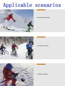 1pc Winter Cycling Warm Balaclava, Windproof Face Mask, Fleece Neck Gaiter, Multifunctional Ski Hat