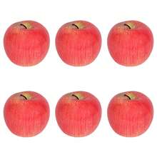 M.S MO SHI HOME FURNISHINGS 6/8 Peças de Ornamentos de Frutas Artificiais, Decoração Doméstica de Frutas Simuladas, Combo de Frutas Artificiais - Maçã, Laranja, Pêra, Uva, Adequado para Decoração Doméstica, Decoração de Quarto, Decoração de Cozinha, Decoração de Mesa, Peça Central, Decoração de Exposição, Decoração de Festa, Mockup de Foto de Frutas, Adereços de Foto, Presentes de Aniversário e Decoração de Quarto de Volta às Aulas.