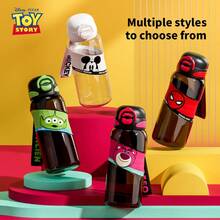 Disney Bình nước trẻ em  700ml dùng cho trường học Bình nước thể thao uống trực tiếp cho học sinh tiểu học nắp lớn - Nhiều màu - Xem 2