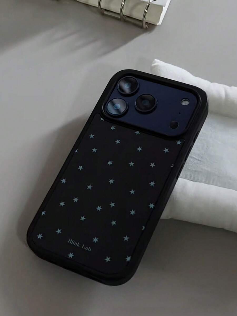 闪亮星空透明手机壳，兼容 17 Pro Max/16/15/14/13/12 Pro Max/11，可爱梦幻闪亮防震保护套，韩版风格礼物