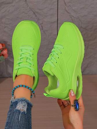 Nuevos zapatos deportivos de moda retro, cómodos y con amortiguación de choque, zapatos deportivos con suela gruesa y cojín de aire minimalista