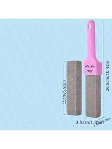 3Pack Pumice Stones, For  Pool Cleaning, Pumice Stone Toilet Bowl Cleaner Scrubber, Toilet Pumice Stone With Handle For Bathroom Kitchen Sinks Grills, Household Stove Grate Toilet Bowl Cleaner - Hồng - Xem 11