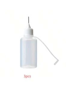 1.01oz Precision Craft Glue Bottle With Needle Tip - Refillable, Easy-Squeeze Applicator For DIY Projects & Detailed Work - Multicolor - View 13