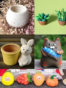 500g/Pack Pottery Clay Material Kit, Air-Dry Modeling Clay For DIY Crafts, Multiple Colors Available, Supplies For Pottery Arts & Crafts Tutorials