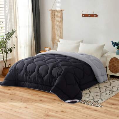 Novotextil Edredón Nórdico Invierno Cama 90 (180x270 cm) | Relleno Nórdico Bicolor de Fibra Hueca Siliconada 350 gr/m² | Suave, Ligero, Transpirable y Reversible | Edredón de Invierno Cálido, Agradable al Tacto y Fácil de Lavar | Ropa de Cama Confortable para Dormir en Época Fría ✅ Entrega 24/72h a Toda España