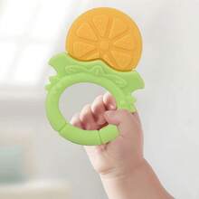 Mordederas Bebe, Mordedores de Silicona para Bebés, Unidades para Dentición, 7 Piezas, Libres de BPA, 0-12 Meses, Resistente - Amarillo - Ver 7