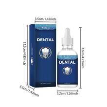 oralhoe Dental Tooth Care Serum- Deep Cleaning Oral Hygiene Formula ,Fresh Breath & Deep Cleaning - Gentle Non-Irritating Oral Care,Dental Hygiene, Sleek Bottle Design, Teeth Whitening Product - Màu xanh lam - Xem 5