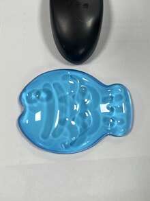 Mouse Wrist Rest, Gel Transparent Mouse Wrist Support Pad, Lovely Ergonomic Mouse Wrist Pad, Soft Transparent Wrist Pain Relief Office Home Desk Computer Mouse