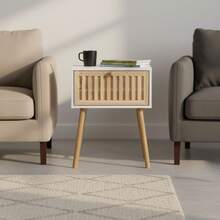 MOBLEKIT Nightstands - Bamboo Drawer 40x30x52 cM - View 7