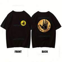 BODY GLOVE SURF Theme 100%Cotton Summer Streetwear Unisex T Shirt Clothing Unique Short Sleeve Tee G - 黑色 - 查看 1