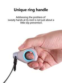 指尖跳绳，钢丝绳两用无绳跳绳，PVC便携式跳绳，3米长，适用于速度比赛 - 彩色 - 查看 7