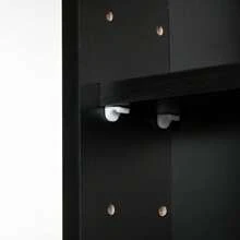 HOMCOM Vitrinas - Negro - Ver 5