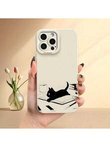 Su Smartphone Con Una Funda Suave Con Diseño De Garra De Gato, Utilizando Impresión UV Para Un Acabado Mate.Esta funda ofrece protección completa de 360 grados y es compatible con los modelos de  11 a 16 Pro Max, XR, X/XS, 7, 8 Plus, SE y Mini.Es un excelente regalo para usuarios de smartphones.Adecuado para  17 Air Carcasa de teléfono artística - Blanco antiguo - Ver 7