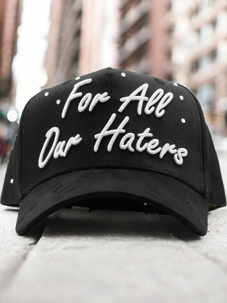 Gorra Dandy Hats Dandy Hats x tombochio for all our haters Único y Exclusivo para Ocasiones Casuales Accesorio Distintivo y Versátil para Estilo Diario - Negro - Ver 1