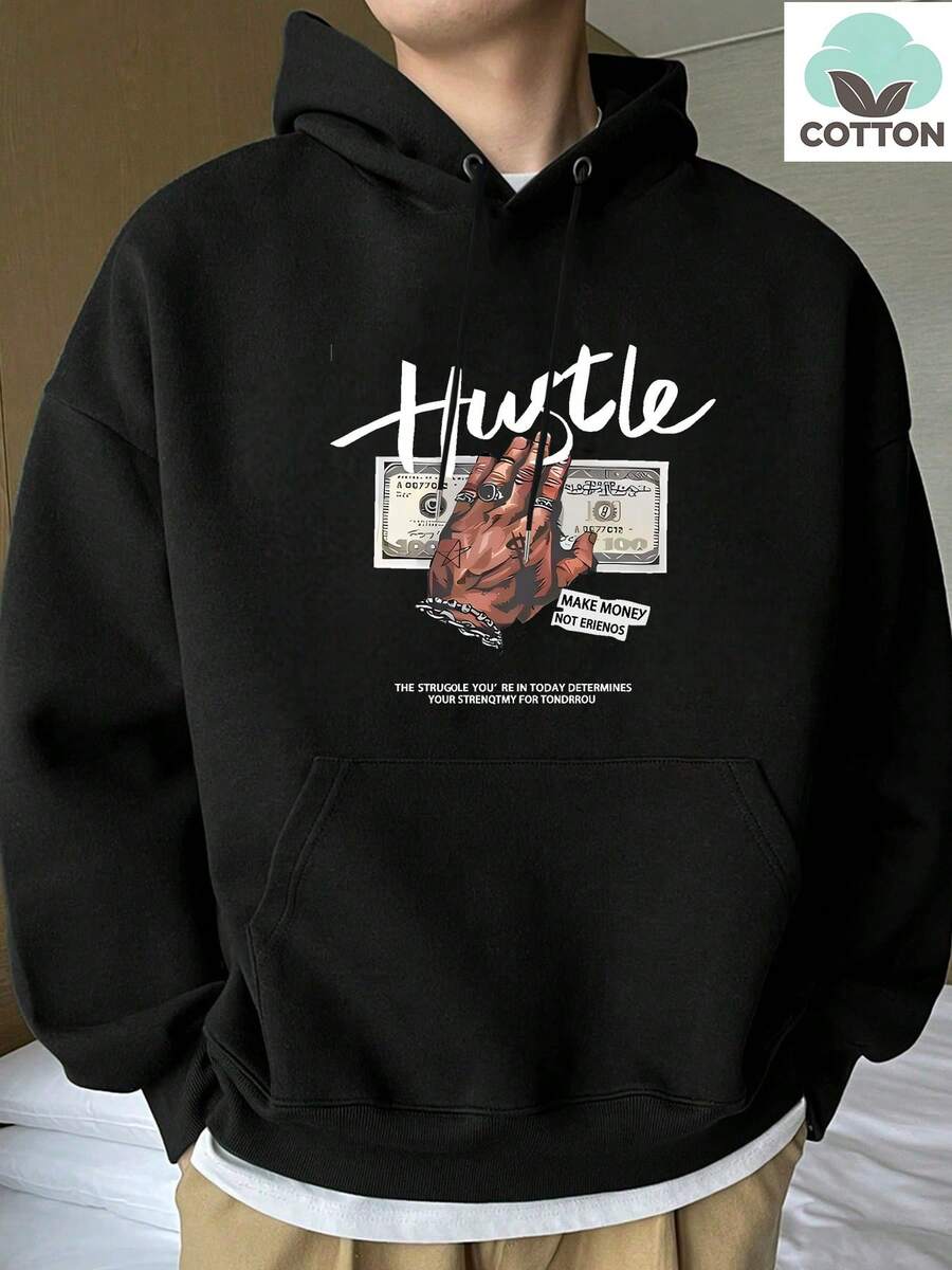 Men Hoodies - Black - View 1