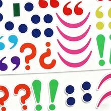 Quixorblex 28片装9色磁性贴纸套装 - 蒙特梭利幼儿园颜色和符号识别教育工具，英语课堂互动教学辅助工具，小学特殊培训和亲子游戏道具，生日派对装饰，家庭、学校和幼儿园早期教育用品 - 彩色 - 查看 12