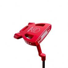 maxbase Golf Mallet Putter, Skeleton Pattern Black And Red Low Center Of Gravity Golf Putter - Red - View 9
