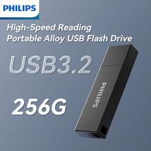 PHILIPS Efficient USB 3.2 Data Transfer Flash Drive, Provides Rapid Data Response To Optimize Your Workflow. Boasts A Minimalist Metallic Finish And A Space-Saving Compact Design, Delivering A Trustworthy Mobile Storage Solution. - Grey - View 12