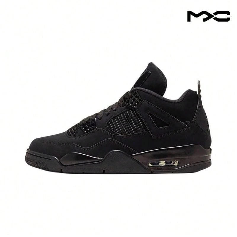 Air Jordan 4 Retro 'Black Cat' 2025 Light-Graphite Sneakers Men FV5029-010 - Nhiều màu - Xem 1