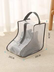 Wasserdichte transparente Mesh-Schuhbeutel, staubdicht feuchtigkeitsbeständiger Stiefel-Aufbewahrungsbeutel, mit Reißverschluss tragbare sichtbare Schuhbeutel, Aufbewahrungsorganizer für Sportschuhe auf Reisen, transparente Mesh-Schuhbeutel, staubdichter Aufbewahrungsbeutel, Stiefel & Sportschuhe Reise-Schuhbeutel, mit Reißverschluss tragbare sichtbare Schuhbeutel, Multi-Größe - Verschiedenfarbig - Übersicht 11