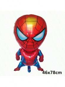 推荐热销超级英雄蜘蛛侠复仇者联盟生日装饰铝箔气球派对用品，生日数字气球套装 - 彩色 - 查看 11